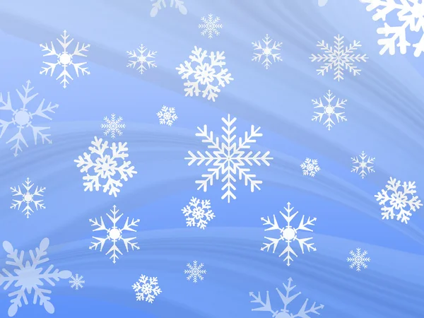 Snow flake design — Stock Photo, Image