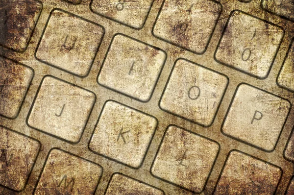 Grunge keyboard — Stock Photo, Image