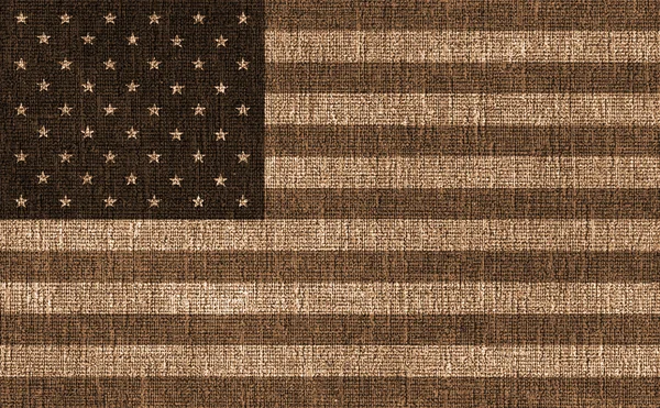 Текстурированный флаг США — стоковое фото