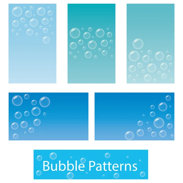 Bubbles backgrounds — Stock Vector