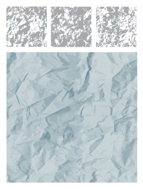 dokulu buruşuk kağıt