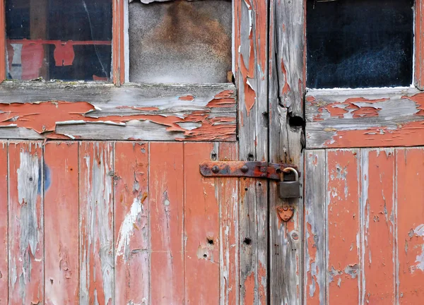 Old garage door — Stock Photo, Image