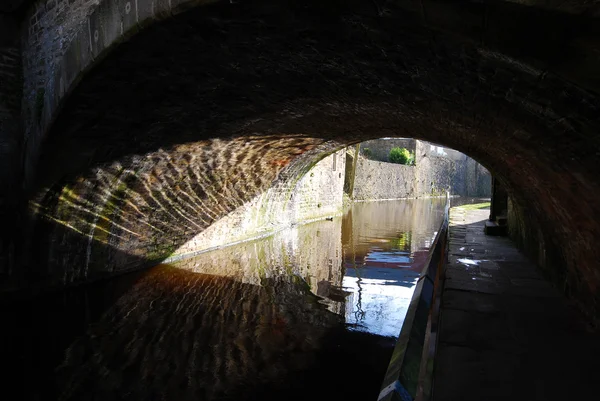 Ponte do canal de Skipton — Fotografia de Stock