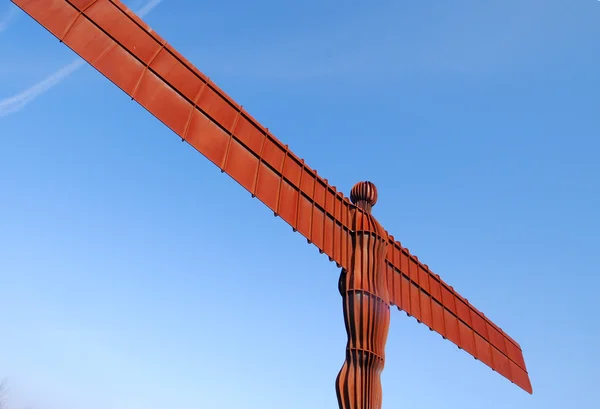 Angel of the North view — Stock Photo, Image