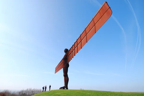 Angel of the North attraction — Stock Photo, Image