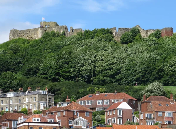 Castello di Scarborough vista — Foto Stock