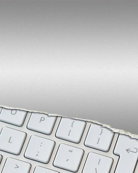 Computer keyboard abstract — Stock Photo, Image