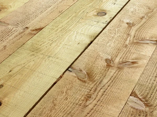 Rough cut wooden planks — Stock Photo, Image