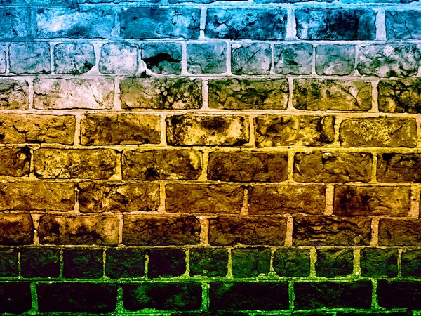 Coloured stonewall — Stock Photo, Image