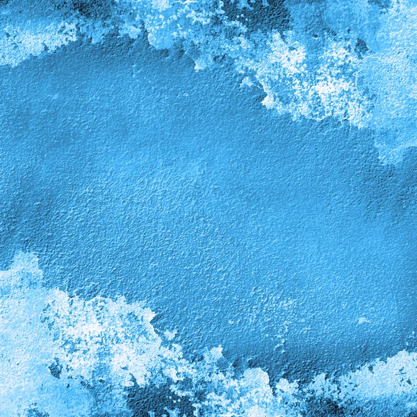 블루 색깔의 색다른 벽 — 스톡 사진
