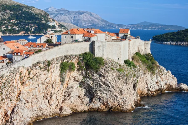 Staré město Dubrovník v Chorvatsku — Stock fotografie