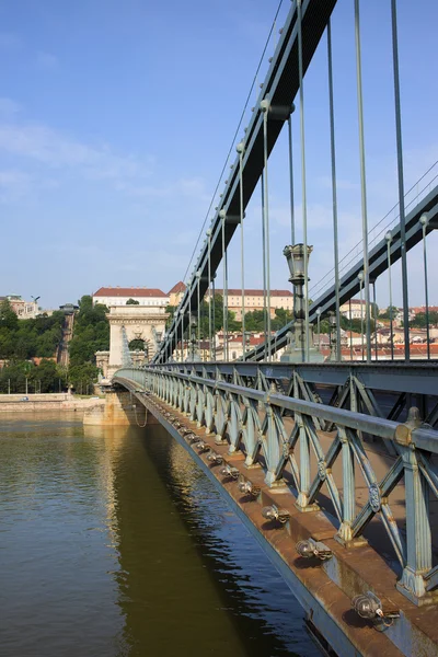 Jembatan Rantai di Budapest — Stok Foto