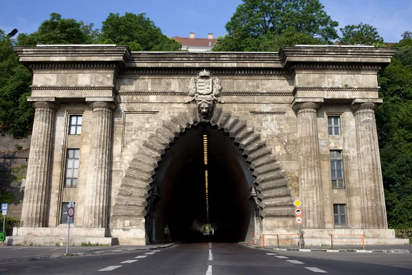 Будинский тоннель в Будапеште — стоковое фото