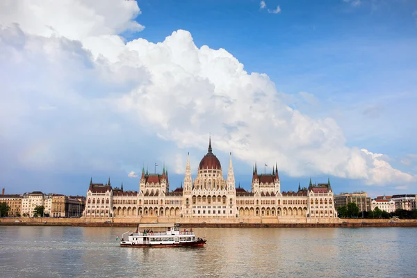 Budova parlamentu Budapešť — Stock fotografie