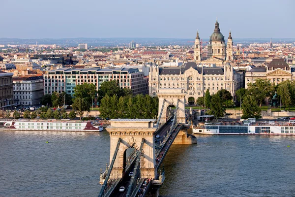 Paysage urbain de Budapest — Photo