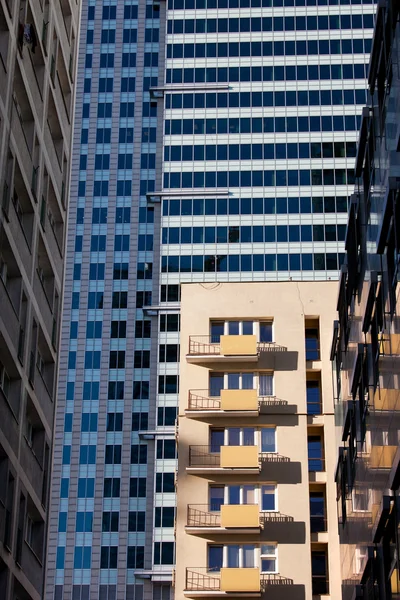 Warszawa centrum arkitekturen — Stockfoto