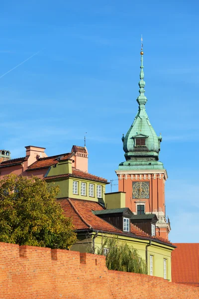 Gamla stan i Warszawa — Stockfoto