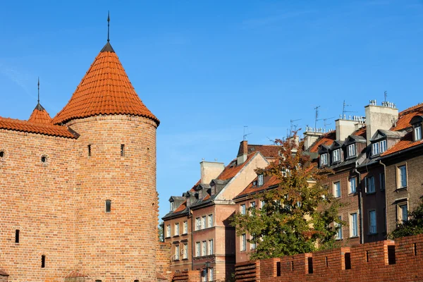 Gamla stan i Warszawa — Stockfoto