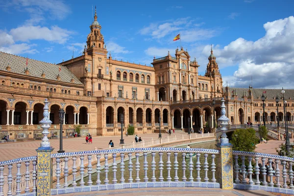 Plaza de Espana in Seville — Stock Photo, Image