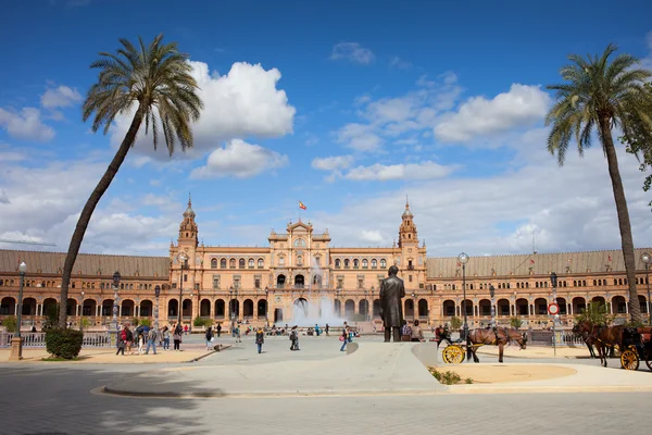 Plaza de Espana w Sewilli — Zdjęcie stockowe