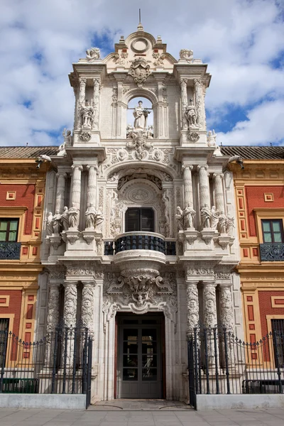 Palazzo di San Telmo Portale Barocco — Foto Stock