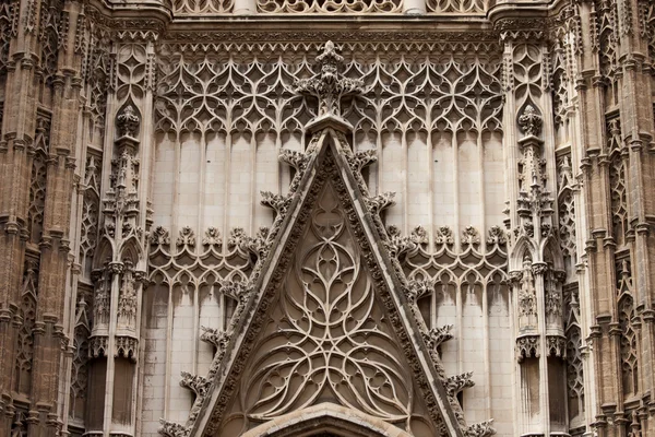 Ornamento della Cattedrale di Siviglia — Foto Stock