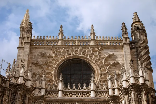 Gotische Kathedrale von Sevilla — Stockfoto