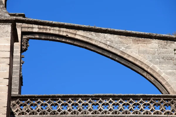 Flying Buttress da Catedral de Sevilha — Fotografia de Stock