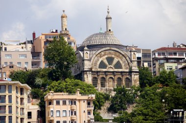 Cihangir Mosque in Istanbul clipart