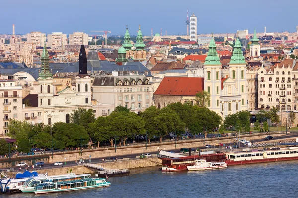Ciudad de Budapest en Hungría — Foto de Stock