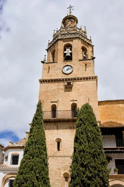 Kirche von Santa Maria la Mayor in Ronda — Stockfoto