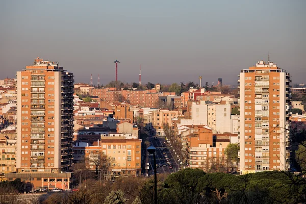 Ciudad de Madrid Paisaje urbano —  Fotos de Stock