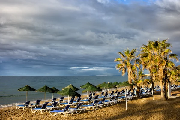 Παραλία στην marbella — Φωτογραφία Αρχείου