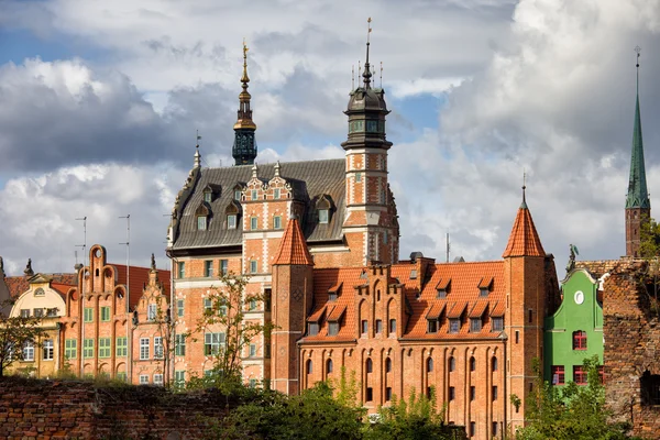 Altstadt von Danzig in Polen — Stockfoto