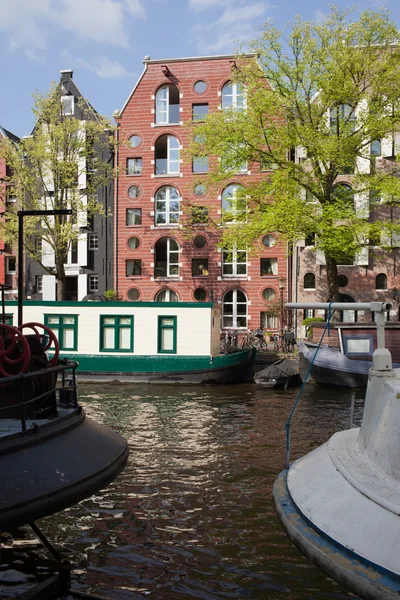 Canal de Amsterdam — Foto de Stock