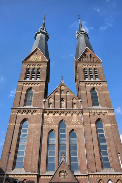 Posthoornkerk kyrka i amsterdam — Stockfoto