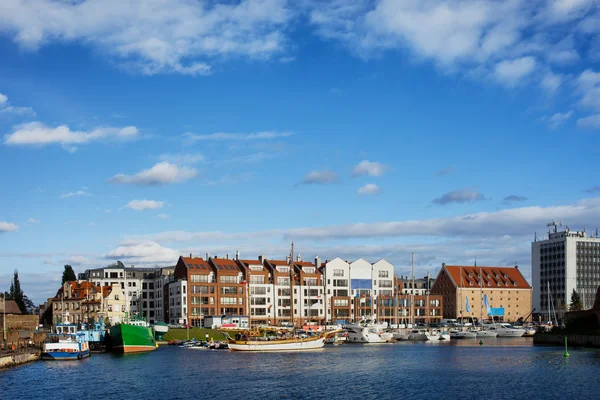 Ville de Gdansk Skyline en Pologne — Photo