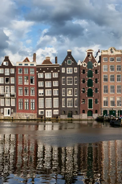 Casas en Amsterdam — Foto de Stock