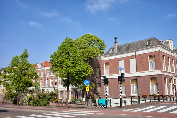 Huizen in den haag — Stockfoto