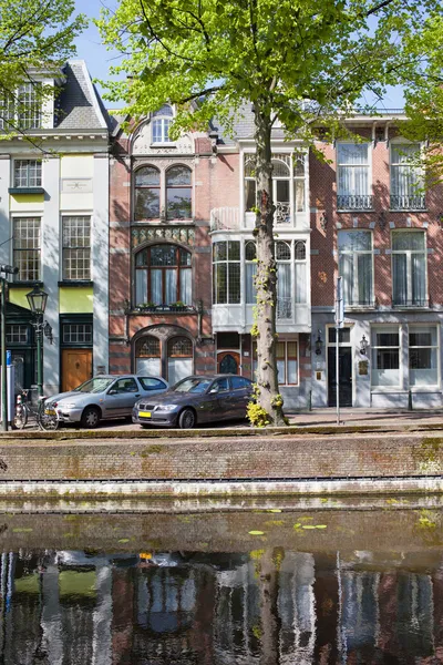 Řadové bytové domy v Haagu — Stock fotografie