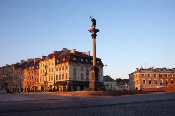 Sonnenaufgang in Warschau — Stockfoto