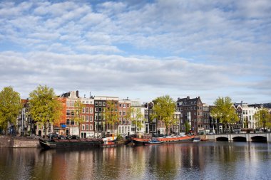 City of Amsterdam River View clipart
