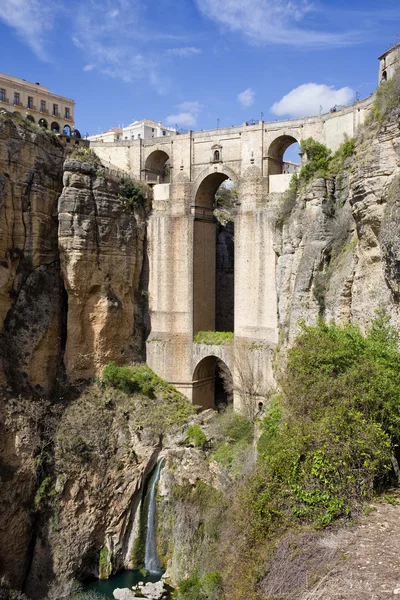 Nieuwe brug in ronda — Stockfoto