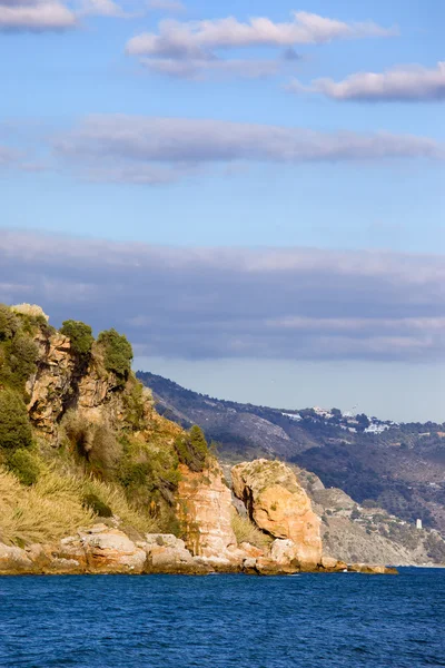 Coastline of the Mediterranean Sea in Spain — Stock Photo, Image