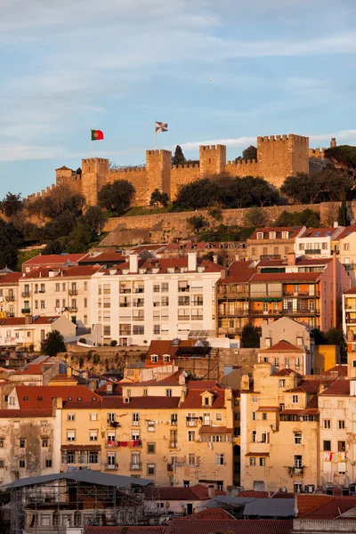 City of Lisbon at Sunset in Portugal — Stock Photo, Image