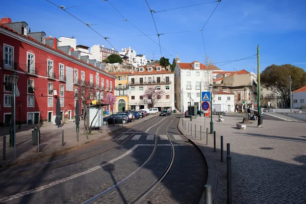 Portas do Sol en la ciudad de Lisboa — Foto de Stock