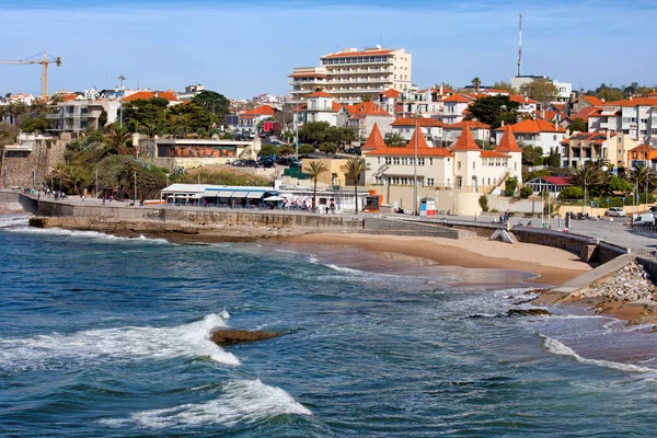 Badplaats van estoril in portugal — Stockfoto