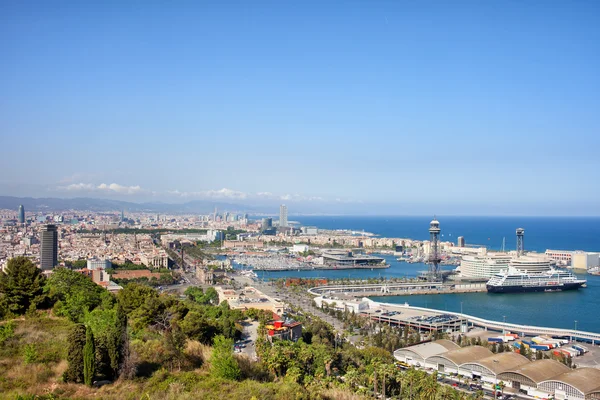 Stadtbild von Barcelona — Stockfoto