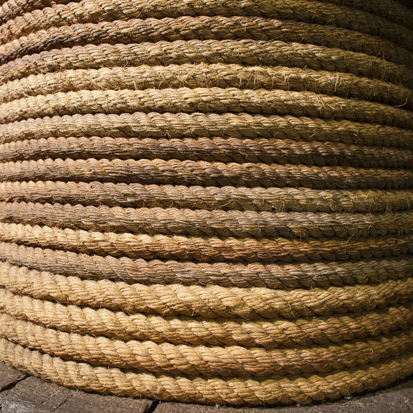 Old Rope Background — Stock Photo, Image