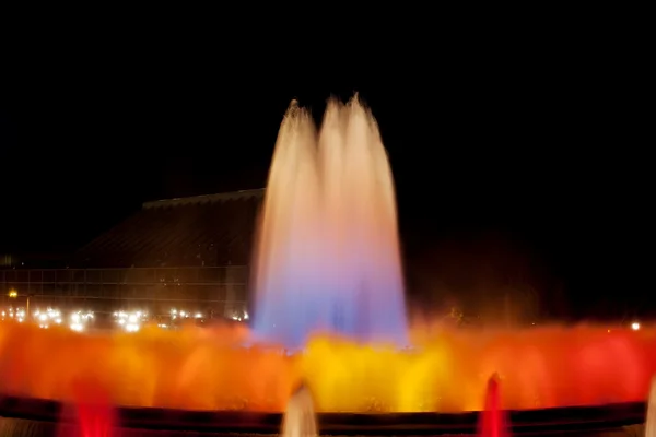 Magic Fountain in Barcelona — Stock Photo, Image